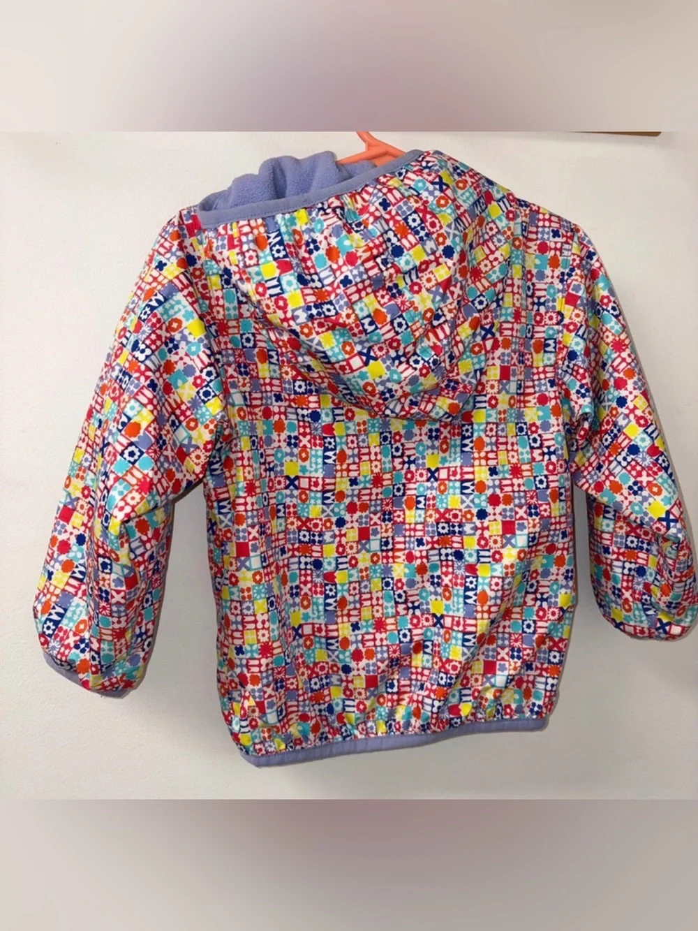 Columbia Kids Multicolor Quilted Puffer Jacket with Hood 2T